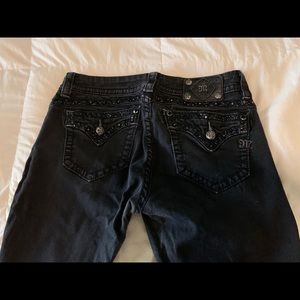 Miss Me Black Designer Jeans